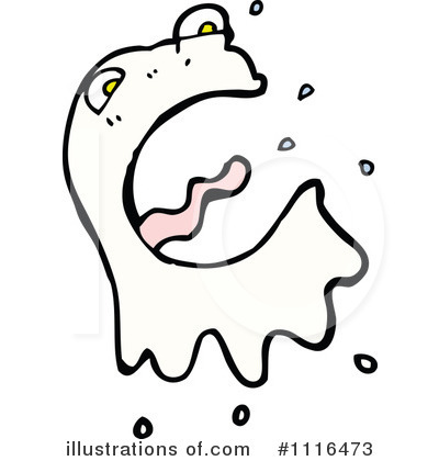 Royalty-Free (RF) Ghost Clipart Illustration by lineartestpilot - Stock Sample #1116473