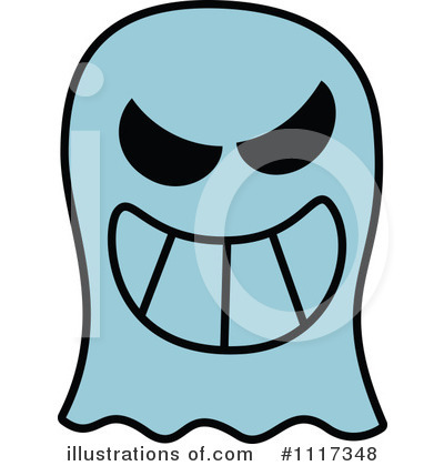 Royalty-Free (RF) Ghost Clipart Illustration by Zooco - Stock Sample #1117348