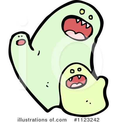 Royalty-Free (RF) Ghost Clipart Illustration by lineartestpilot - Stock Sample #1123242