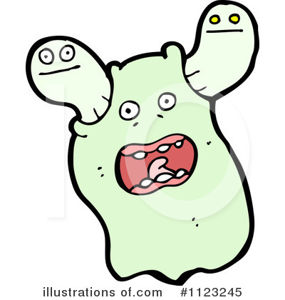 Royalty-Free (RF) Ghost Clipart Illustration by lineartestpilot - Stock Sample #1123245