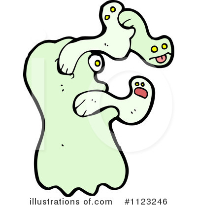 Royalty-Free (RF) Ghost Clipart Illustration by lineartestpilot - Stock Sample #1123246