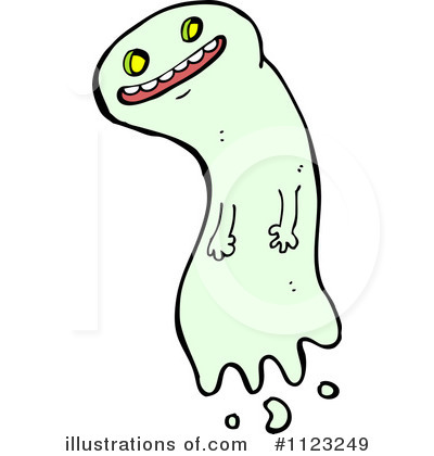 Royalty-Free (RF) Ghost Clipart Illustration by lineartestpilot - Stock Sample #1123249