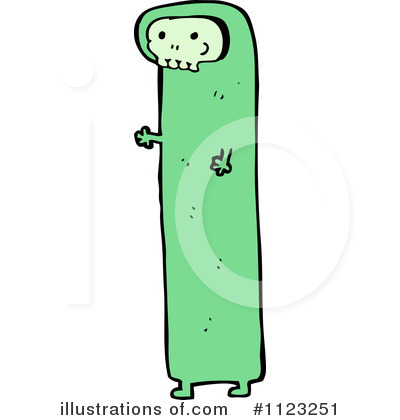 Royalty-Free (RF) Ghost Clipart Illustration by lineartestpilot - Stock Sample #1123251