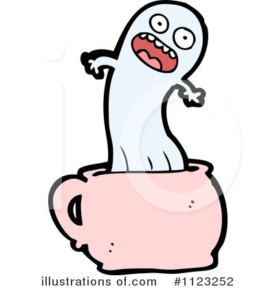 Royalty-Free (RF) Ghost Clipart Illustration by lineartestpilot - Stock Sample #1123252