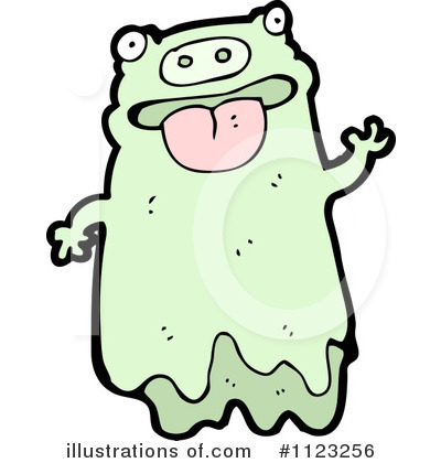 Royalty-Free (RF) Ghost Clipart Illustration by lineartestpilot - Stock Sample #1123256