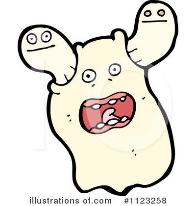 Royalty-Free (RF) Ghost Clipart Illustration by lineartestpilot - Stock Sample #1123258