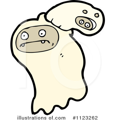 Royalty-Free (RF) Ghost Clipart Illustration by lineartestpilot - Stock Sample #1123262