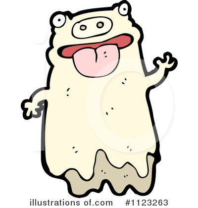 Royalty-Free (RF) Ghost Clipart Illustration by lineartestpilot - Stock Sample #1123263