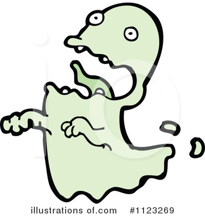 Royalty-Free (RF) Ghost Clipart Illustration by lineartestpilot - Stock Sample #1123269