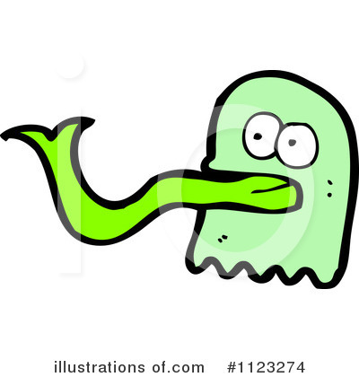 Royalty-Free (RF) Ghost Clipart Illustration by lineartestpilot - Stock Sample #1123274