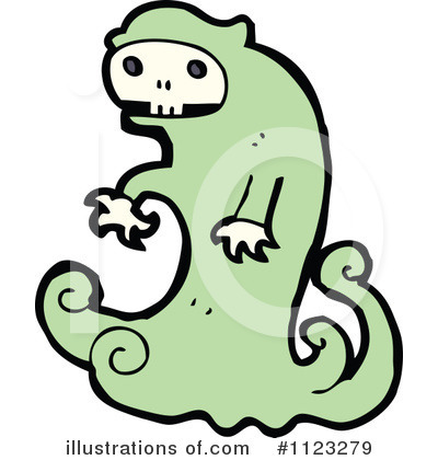 Royalty-Free (RF) Ghost Clipart Illustration by lineartestpilot - Stock Sample #1123279