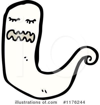 Royalty-Free (RF) Ghost Clipart Illustration by lineartestpilot - Stock Sample #1176244