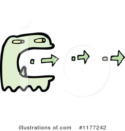 Royalty-Free (RF) Ghost Clipart Illustration by lineartestpilot - Stock Sample #1177242