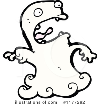 Royalty-Free (RF) Ghost Clipart Illustration by lineartestpilot - Stock Sample #1177292