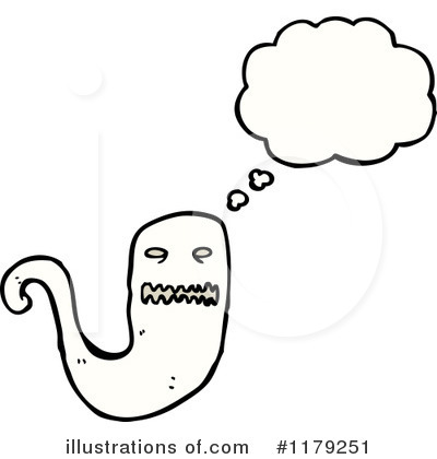 Royalty-Free (RF) Ghost Clipart Illustration by lineartestpilot - Stock Sample #1179251