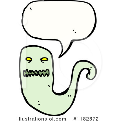 Royalty-Free (RF) Ghost Clipart Illustration by lineartestpilot - Stock Sample #1182872