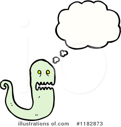 Royalty-Free (RF) Ghost Clipart Illustration by lineartestpilot - Stock Sample #1182873
