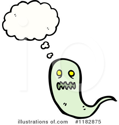Royalty-Free (RF) Ghost Clipart Illustration by lineartestpilot - Stock Sample #1182875