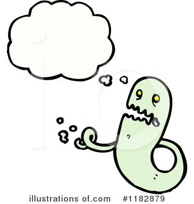Royalty-Free (RF) Ghost Clipart Illustration by lineartestpilot - Stock Sample #1182879