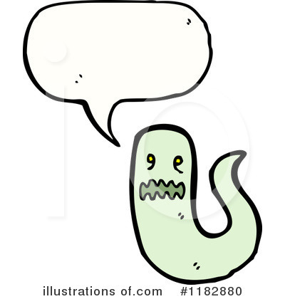 Royalty-Free (RF) Ghost Clipart Illustration by lineartestpilot - Stock Sample #1182880