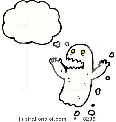 Royalty-Free (RF) Ghost Clipart Illustration by lineartestpilot - Stock Sample #1182881