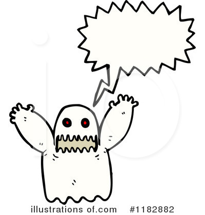 Royalty-Free (RF) Ghost Clipart Illustration by lineartestpilot - Stock Sample #1182882