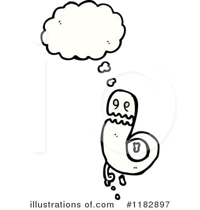 Royalty-Free (RF) Ghost Clipart Illustration by lineartestpilot - Stock Sample #1182897