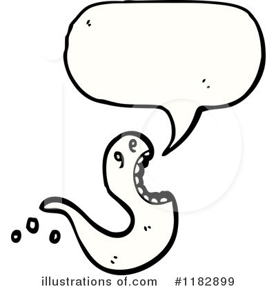 Royalty-Free (RF) Ghost Clipart Illustration by lineartestpilot - Stock Sample #1182899