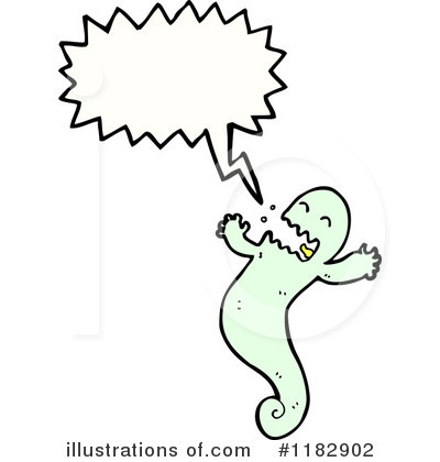 Royalty-Free (RF) Ghost Clipart Illustration by lineartestpilot - Stock Sample #1182902