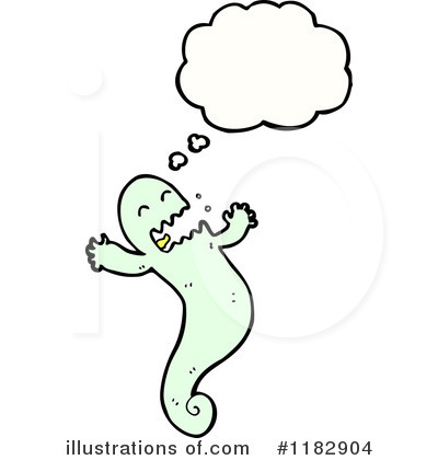 Royalty-Free (RF) Ghost Clipart Illustration by lineartestpilot - Stock Sample #1182904