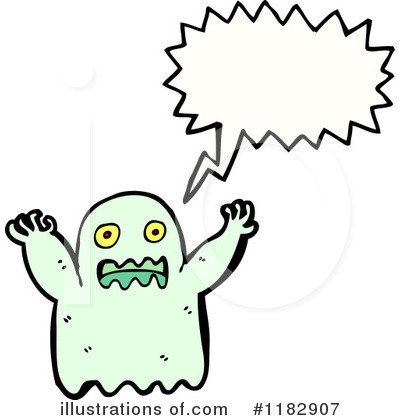 Royalty-Free (RF) Ghost Clipart Illustration by lineartestpilot - Stock Sample #1182907