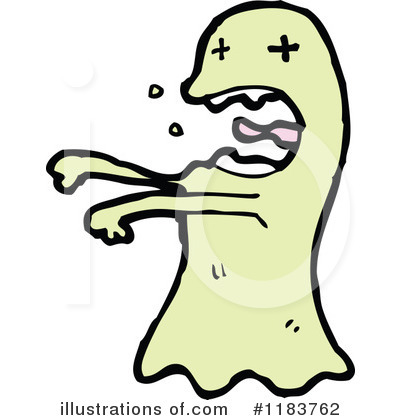Royalty-Free (RF) Ghost Clipart Illustration by lineartestpilot - Stock Sample #1183762