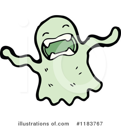 Royalty-Free (RF) Ghost Clipart Illustration by lineartestpilot - Stock Sample #1183767
