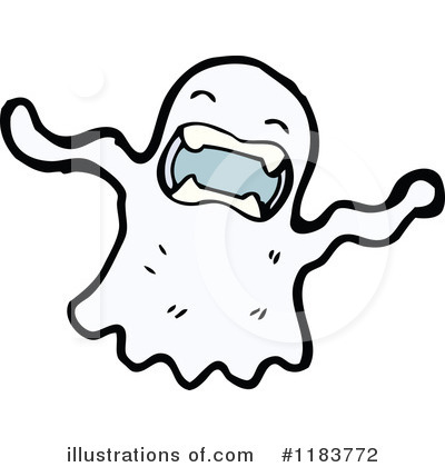Royalty-Free (RF) Ghost Clipart Illustration by lineartestpilot - Stock Sample #1183772