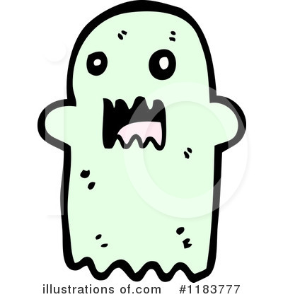 Royalty-Free (RF) Ghost Clipart Illustration by lineartestpilot - Stock Sample #1183777