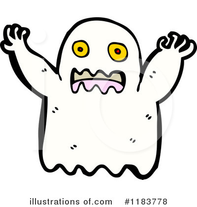 Royalty-Free (RF) Ghost Clipart Illustration by lineartestpilot - Stock Sample #1183778