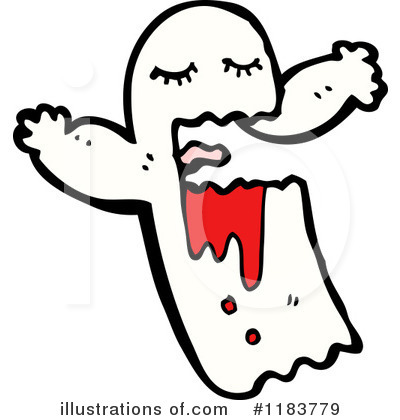 Royalty-Free (RF) Ghost Clipart Illustration by lineartestpilot - Stock Sample #1183779