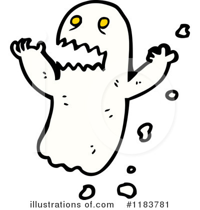 Royalty-Free (RF) Ghost Clipart Illustration by lineartestpilot - Stock Sample #1183781