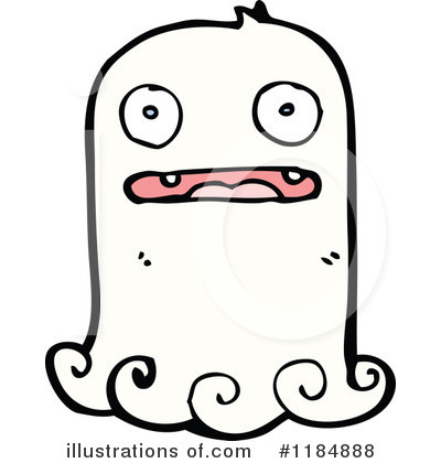 Royalty-Free (RF) Ghost Clipart Illustration by lineartestpilot - Stock Sample #1184888