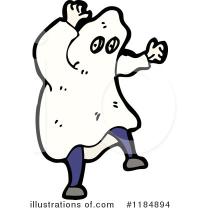 Royalty-Free (RF) Ghost Clipart Illustration by lineartestpilot - Stock Sample #1184894