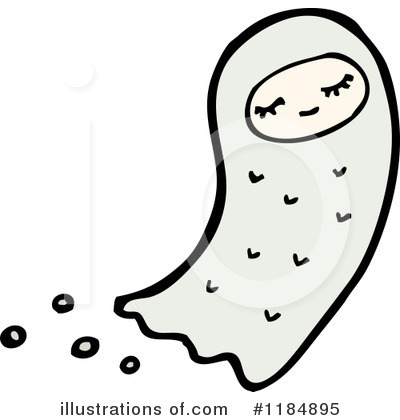 Royalty-Free (RF) Ghost Clipart Illustration by lineartestpilot - Stock Sample #1184895