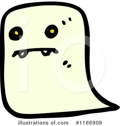 Royalty-Free (RF) Ghost Clipart Illustration by lineartestpilot - Stock Sample #1186908
