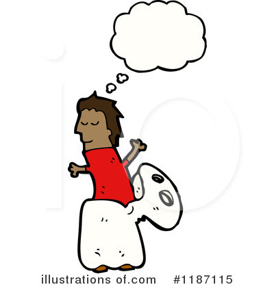 Royalty-Free (RF) Ghost Clipart Illustration by lineartestpilot - Stock Sample #1187115