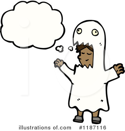 Royalty-Free (RF) Ghost Clipart Illustration by lineartestpilot - Stock Sample #1187116