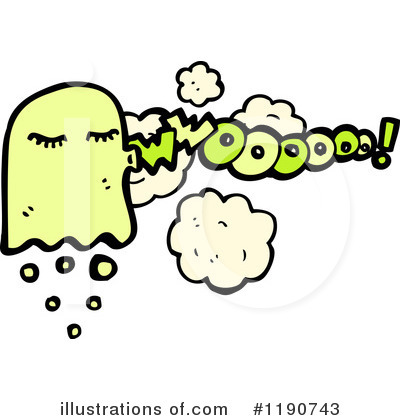 Royalty-Free (RF) Ghost Clipart Illustration by lineartestpilot - Stock Sample #1190743