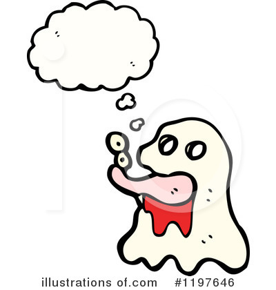 Royalty-Free (RF) Ghost Clipart Illustration by lineartestpilot - Stock Sample #1197646