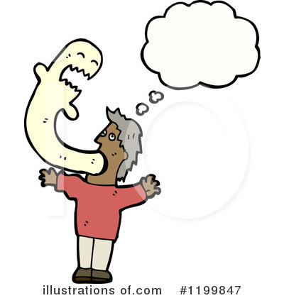 Royalty-Free (RF) Ghost Clipart Illustration by lineartestpilot - Stock Sample #1199847