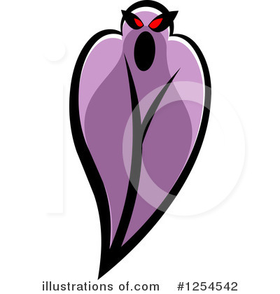 Royalty-Free (RF) Ghost Clipart Illustration by Vector Tradition SM - Stock Sample #1254542