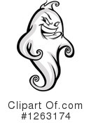 Ghost Clipart #1263174 by Chromaco