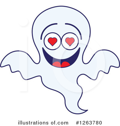 Royalty-Free (RF) Ghost Clipart Illustration by Zooco - Stock Sample #1263780